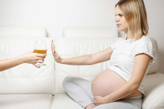 Danger de l'alcool pour le foetus