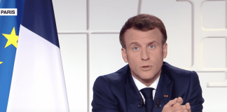 Emmanuel Macron annonce la fermeture des écoles le 31 mars 2021.